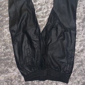 Leather pants